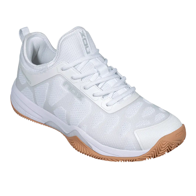 Padel Shoes Nox Nerbo White/Gum Rubber 2026
