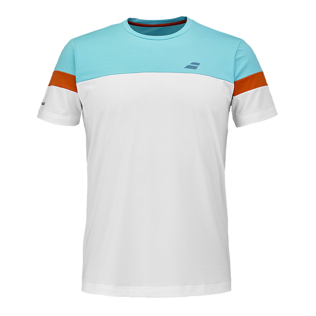 Babolat T-shirt Crew Neck Tee White/White 2026