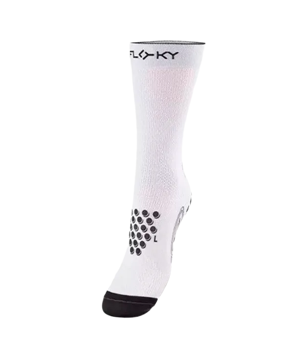 Calcetín de Compresión Floky S-Mash 3D Blanco 2025