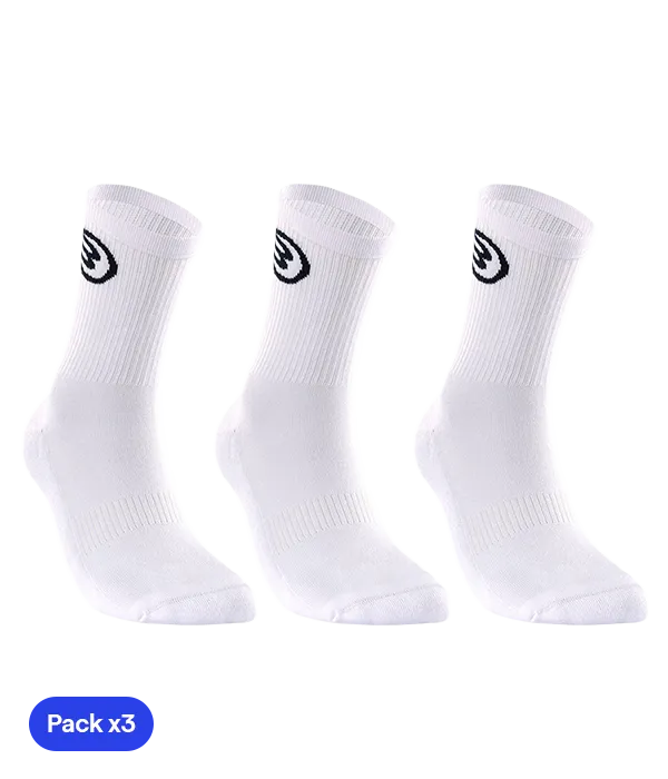 Calcetines Bullpadel BP252 Blancos 2025
