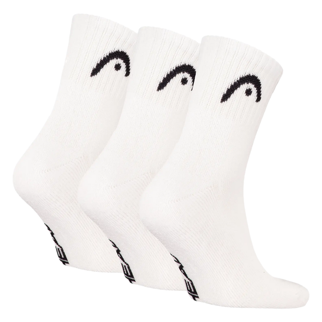 Socks Head Short Club Crew White (Pack x3) 2026