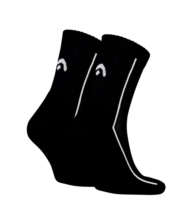 Calcetines Head Performance Short Crew Negro (Pack x2) 2026