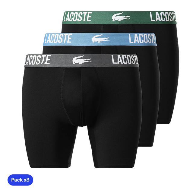 Calzoncillos Lacoste Recycled Polyamide (Pack x3)
