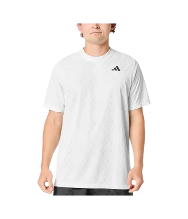 Camiseta Adidas Club Graphic Crew Blanco 2025