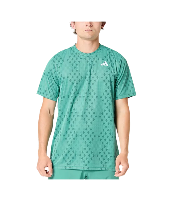 Camiseta Adidas Club Graphito Verde 2025