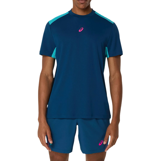 Camiseta Asics Court SS Mako Blue 2025
