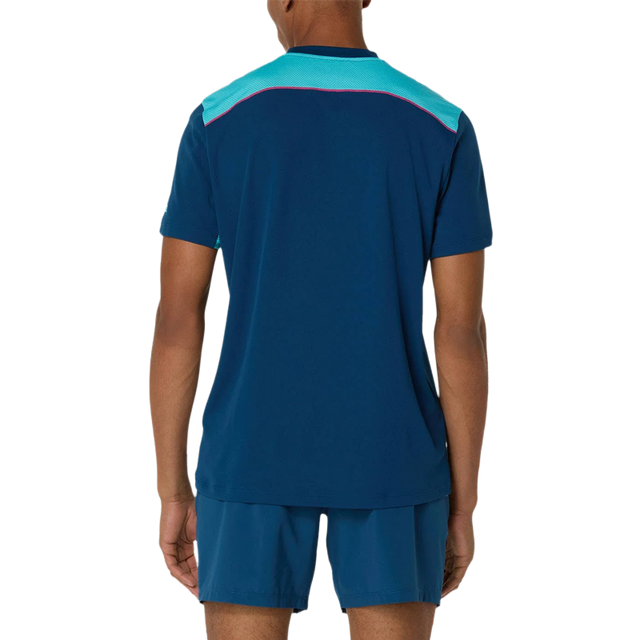 Camiseta Asics Court SS Mako Blue 2025
