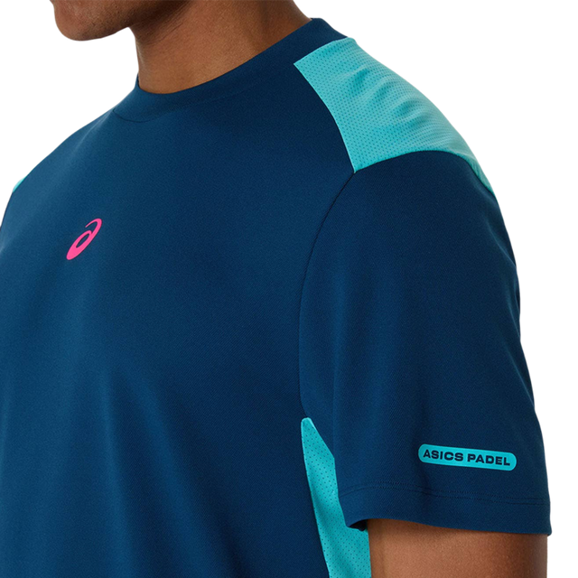 Camiseta Asics Court SS Mako Blue 2025