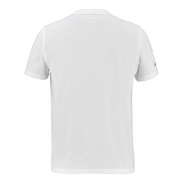 Maglietta Babolat Cotone Bianco/Bianco 2026 J. Lebron