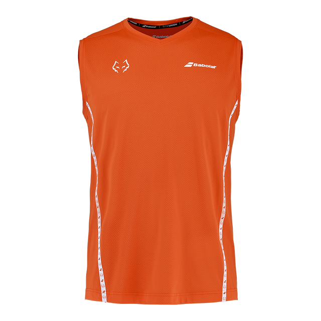 T-shirt Babolat Muscle Red/Orange 2026 J. Lebron