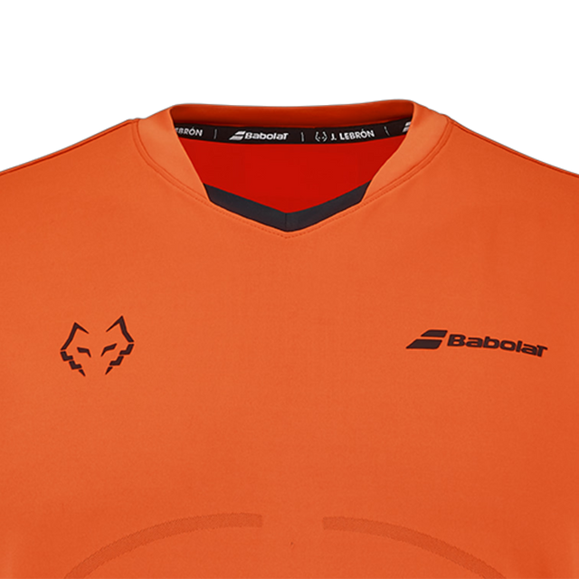 T-Shirt Babolat Rot/Orange Replik 2026 J. Lebron