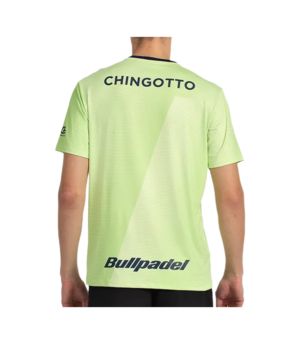Camiseta Bullpadel Chingotto Limon 2025