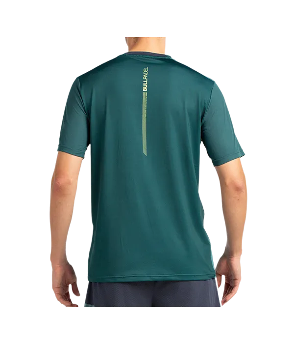 Camiseta Bullpadel Lagar Verde Oscuro 2025
