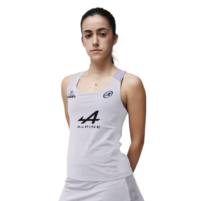 T-shirt Bullpadel Pado Claudia Fernández Lila Pastel