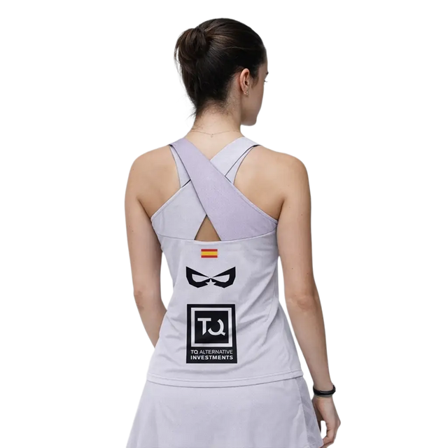 T-shirt Bullpadel Pado Claudia Fernández Lila Pastel