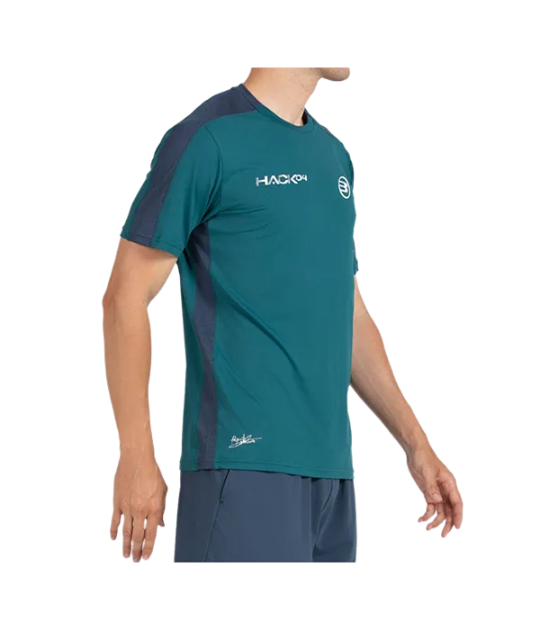Camiseta Bullpadel Paquito Verde Oscuro 2025
