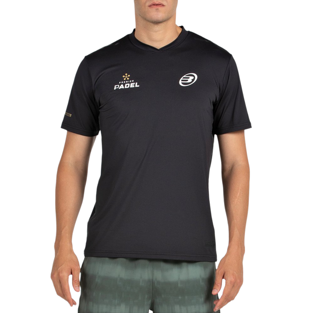 Camiseta Bullpadel Perico Premier Padel Negro