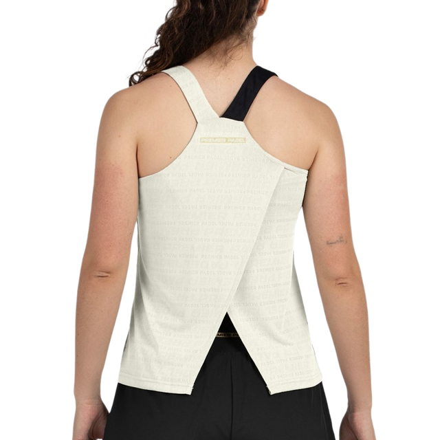 Camiseta Bullpadel Piura Crudo Mujer 2025