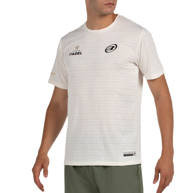 Maglietta Bullpadel Prilep Premier Padel crudo