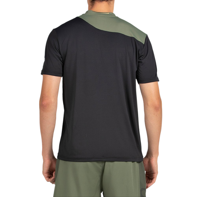 Camiseta Bullpadel Puyo Premier Padel Negro