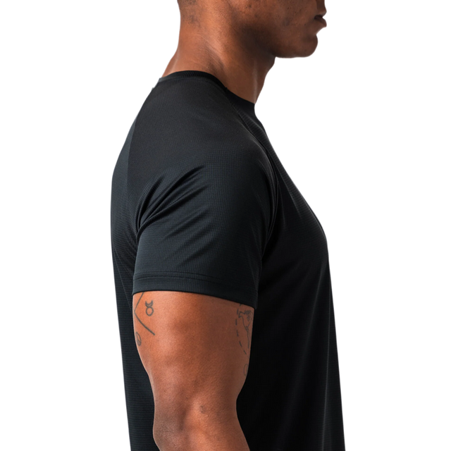 T-Shirt Drop Shot Global Schwarz 2025