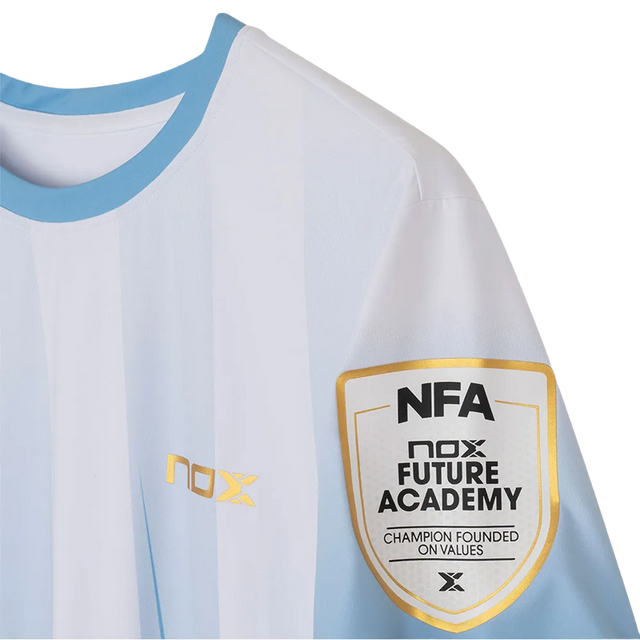 T-shirt NOX Commanditaires AT10 Bleu Clair Agustín Tapia 2026