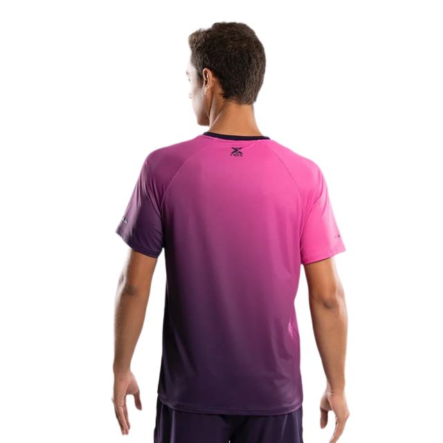 Camiseta NOX Pro Blackberry/Rose