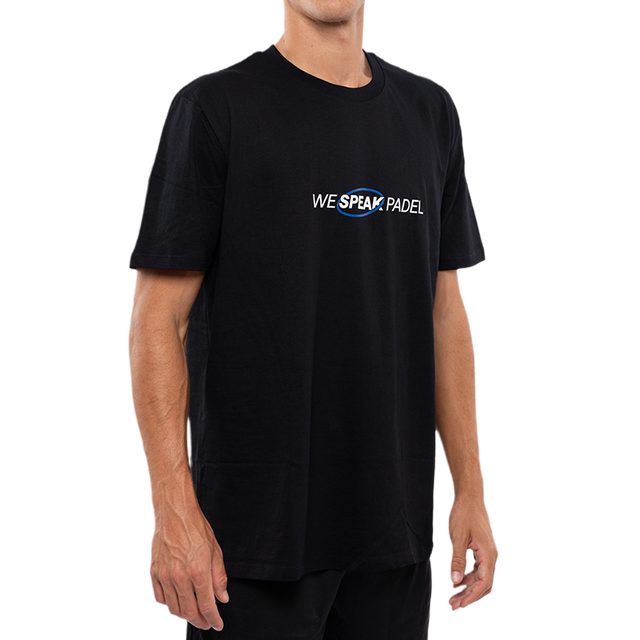 T-Shirt PadelPROShop WSP Schwarz