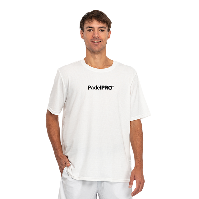 Camiseta Pro Basic PadelPRO Blanca