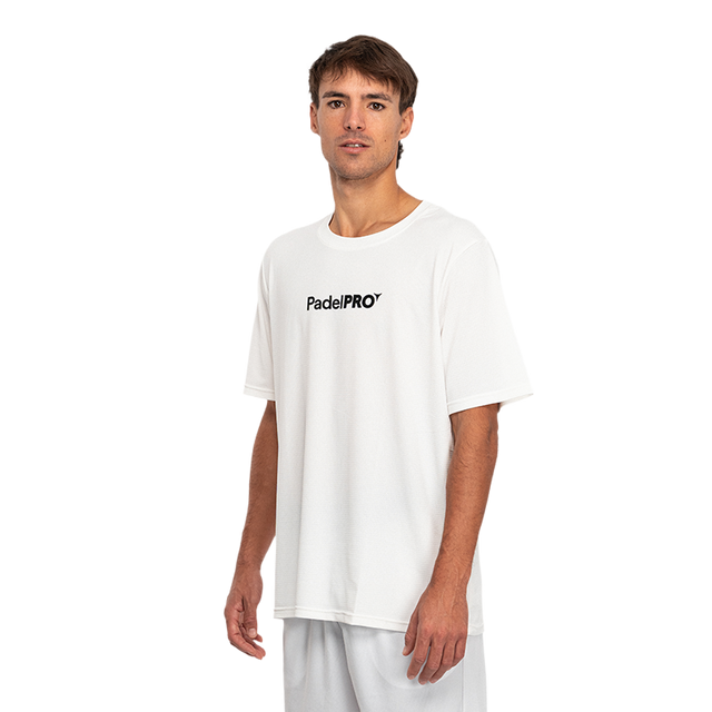 Camiseta Pro Basic PadelPRO Blanca