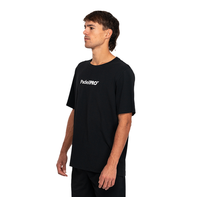 Maglietta Pro PadelPRO di base Nero