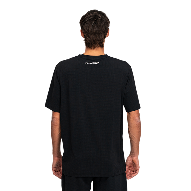 Maglietta Pro PadelPRO di base Nero