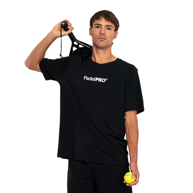 Maglietta Pro PadelPRO di base Nero