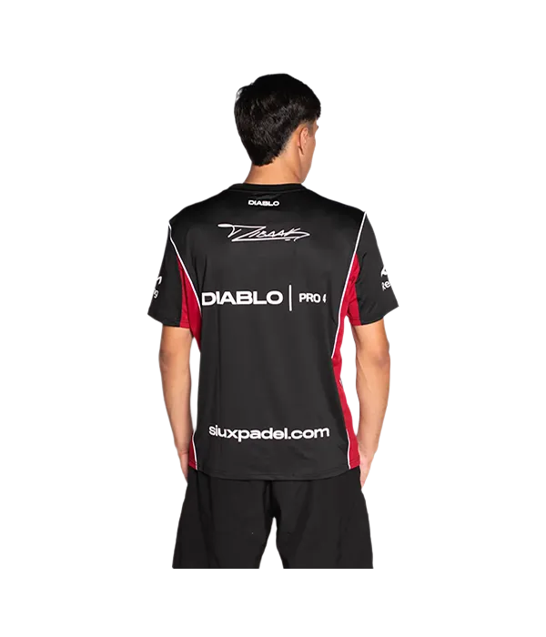 Camiseta Siux Diablo Tino Ofiicial 2025 Negro