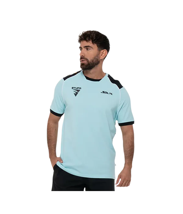 Camiseta Siux Electra Stupa Algodón Azul 2025