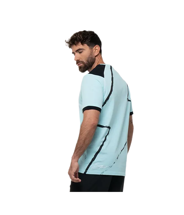 Camiseta Siux Electra Stupa Algodón Azul 2025