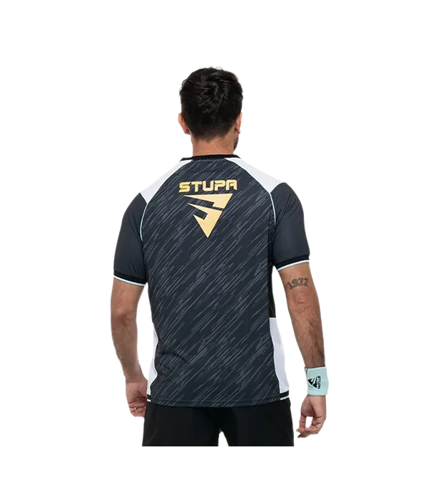 Camiseta Siux Electra Stupa Negra 2025