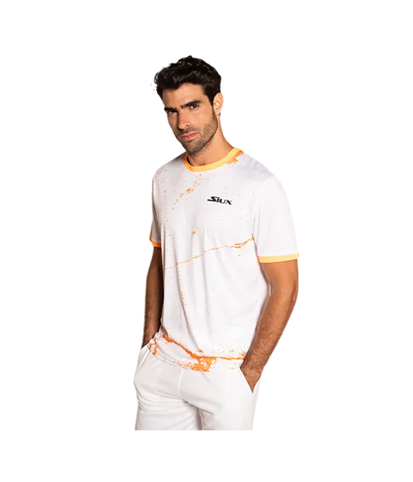 Camiseta Siux Splash Blanca 2025