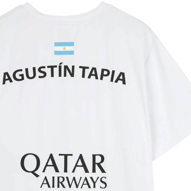 T-shirt Nox Sponsors AT10 White 2026 A. Tapia