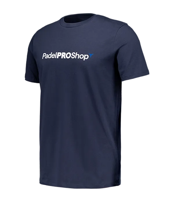 Cotton T-shirt PadelPROShop Blue Marine