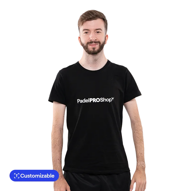 Cotton T-shirt PadelPROShop Black