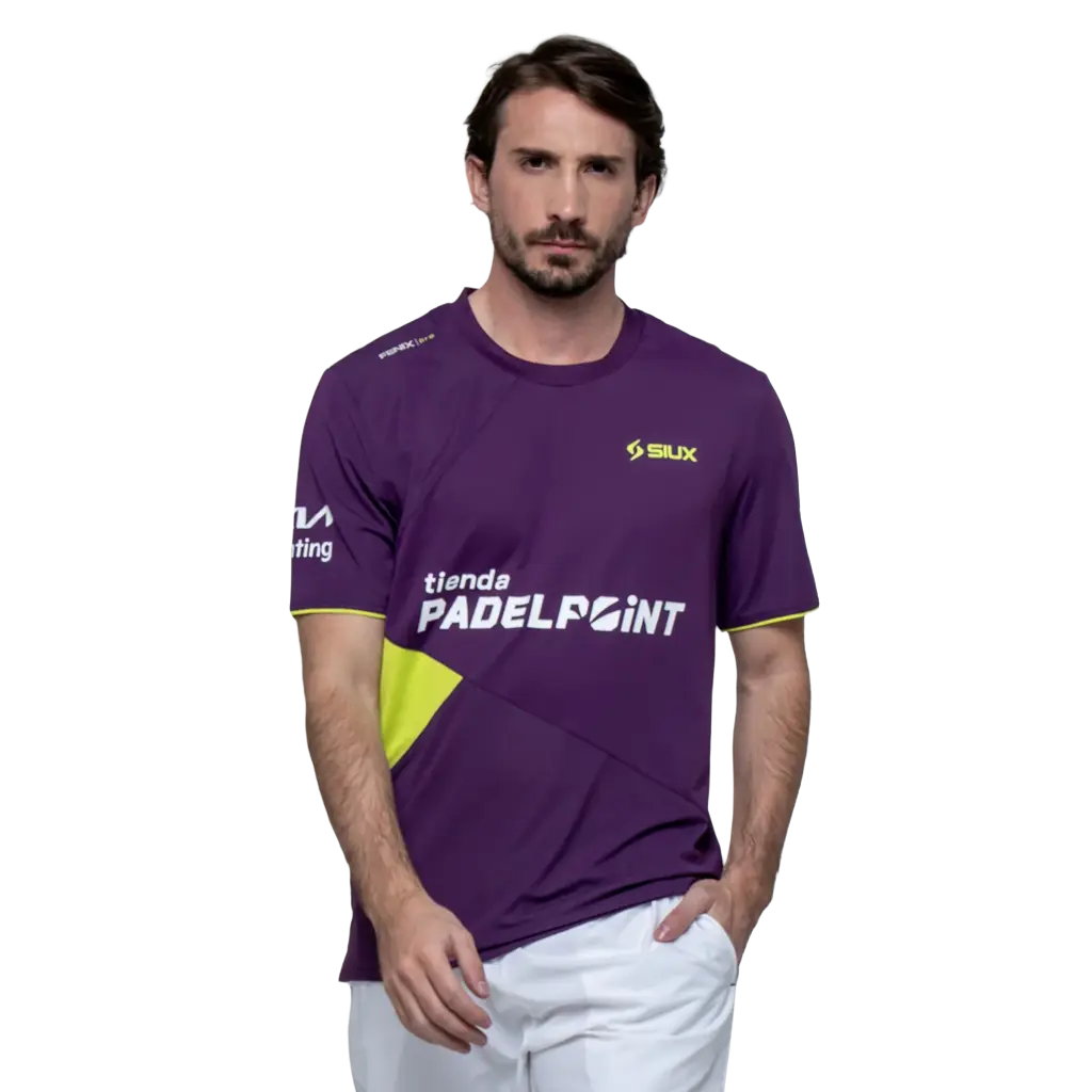 T-shirt Siux Fenix Leo Augsburger Purple 2026 | PadelPROShop