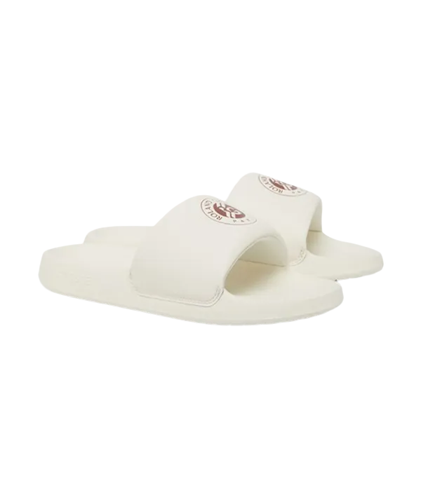 Chanclas Lacoste Serve Slide White 2025