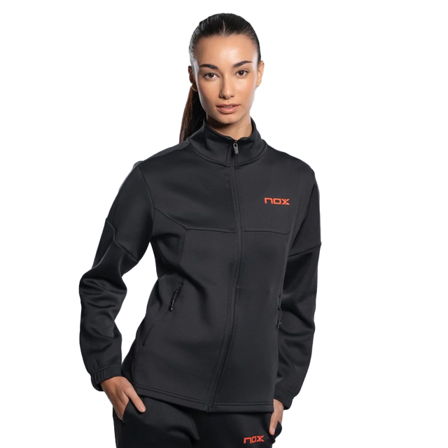 Chaqueta NOX Team Black Mujer 2026