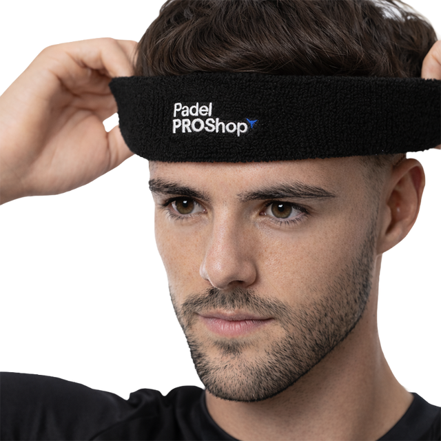 Cinta de algodón PadelPROShop Negra