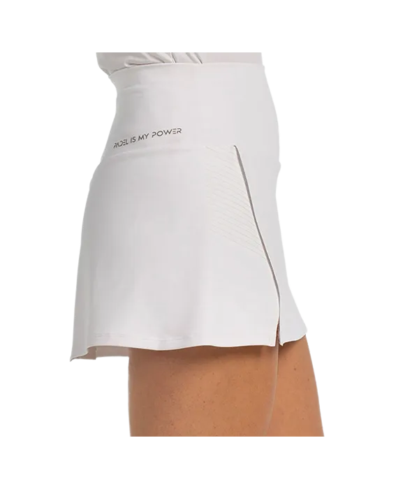 Falda Bullpadel Esqui Blanco 2025