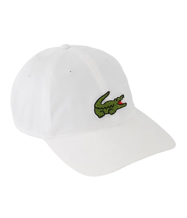 Gorra Lacoste Algodón Blanca