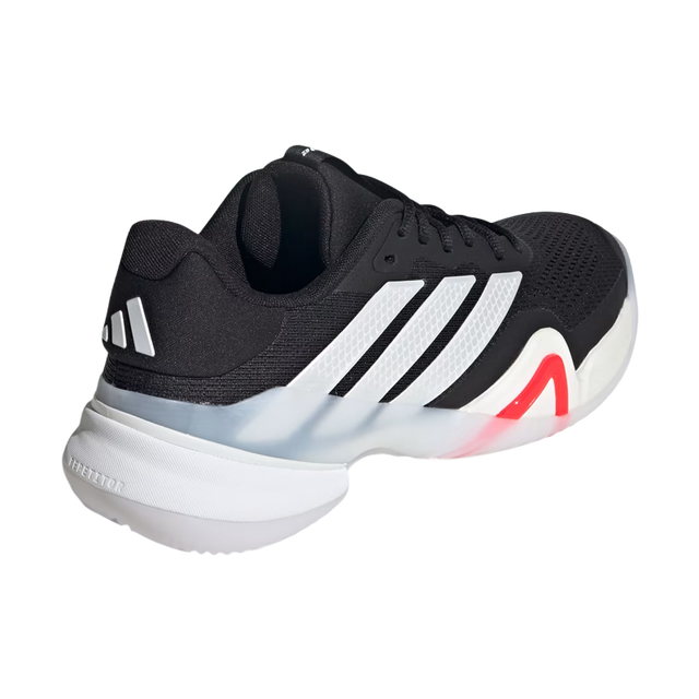 Zapatillas Adidas Barricade 14M CL Negro/Blanco 2026