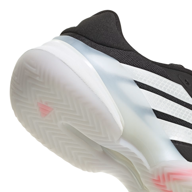 Zapatillas Adidas Barricade 14M CL Negro/Blanco 2026