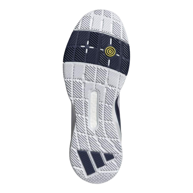 Zapatillas Adidas Crazyquick Boost Padel Blanco/Azul Marino 2026